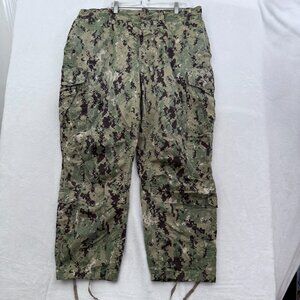 US Navy Type III Cargo Pants Mens XL 38x29 Green NWU AOR2 Digital Camo Ripstop